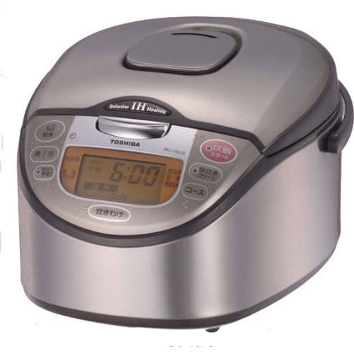 東芝 炊飯器 银白色ダーク 1升炊き RC-18LG(SD)